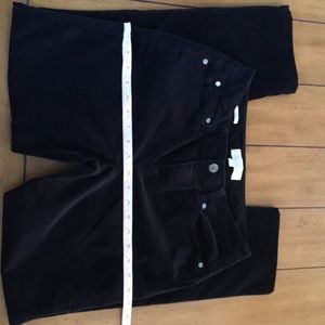 Talbots velveteen pants